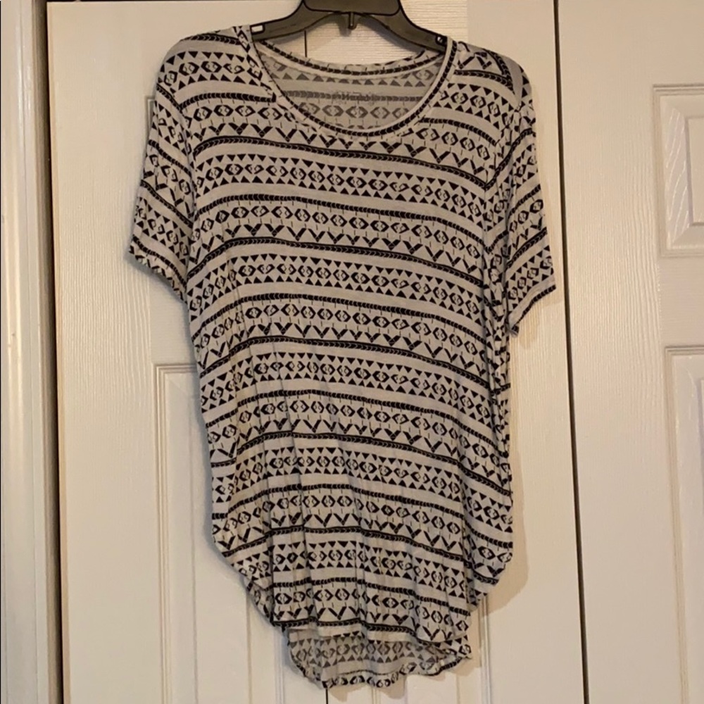 Short sleeve juniors top